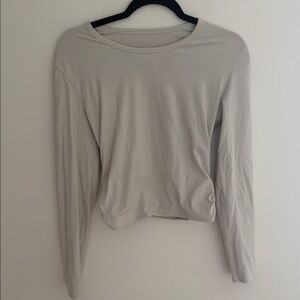 lululemon All It Takes Back-Twist Ribbed Long-Sleeve Shirt - 10